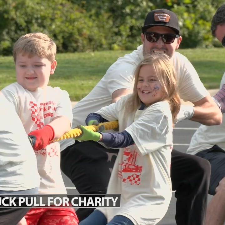 15 teams put their strength to the test for a good cause during the Louisville Truck Pull